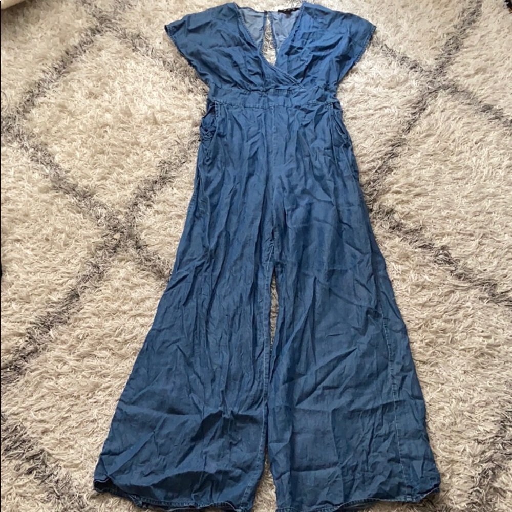 Lulus Denim Jumpsuit